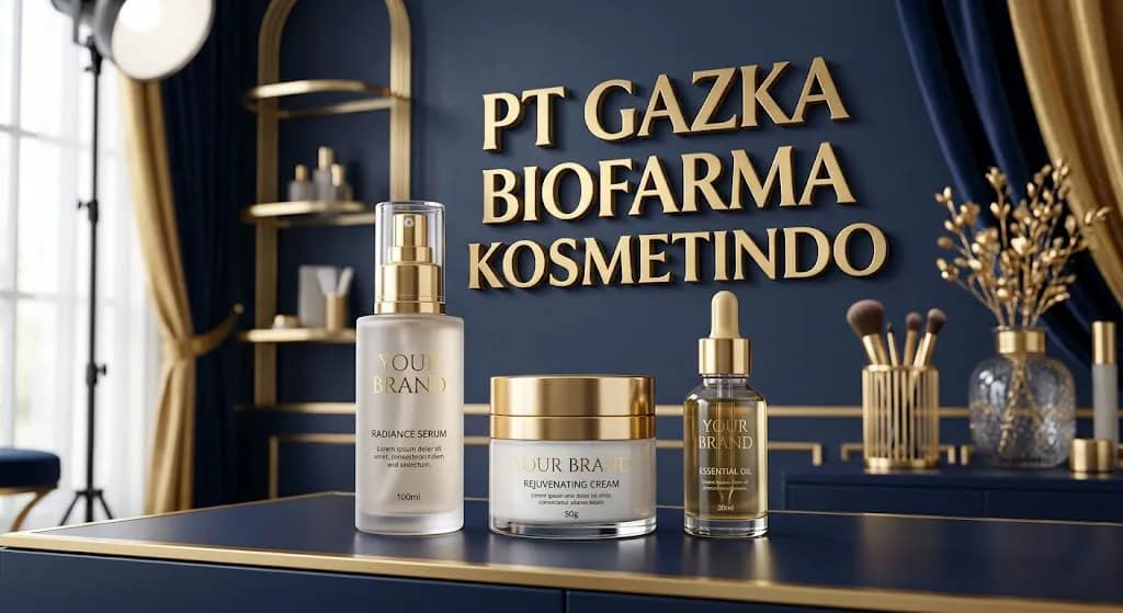 formulasi skincare dengan copper peptide