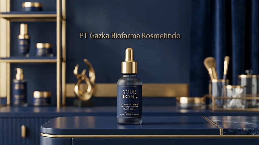 maklon serum peptide untuk kerutan