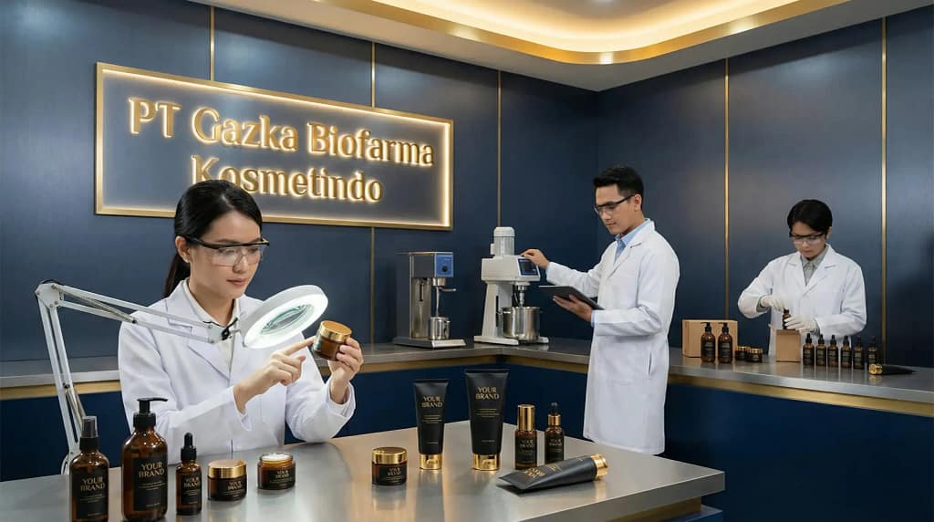 ciri pabrik maklon kosmetik yang amanah